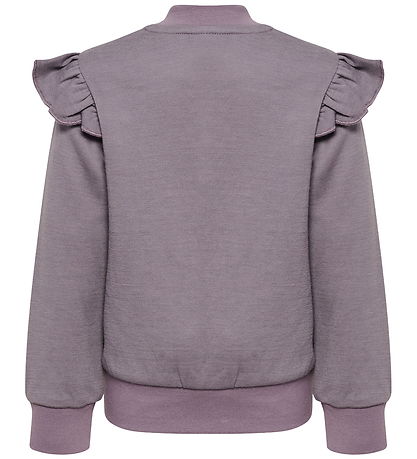 Hummel Cardigan - Uld - HmlMini Bee - Gray Ridge