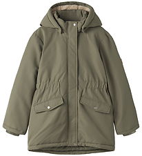 Name It Vinterjakke - NkfMarlow - Dusty Olive