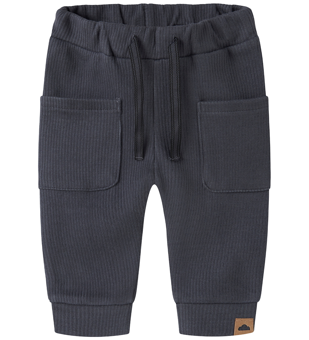 Name It Broek - Rib - NbmObenny - Ombre Blue - Name It - 62 - Broeken - Katoen