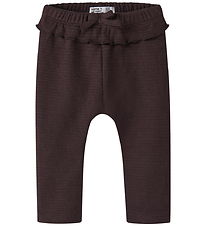 Name It Leggings - NbfOlaya - Chocolate Plum