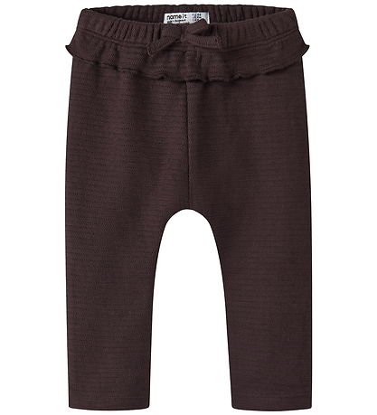 Name It Leggings - NbfOlaya - Chocolate Plum
