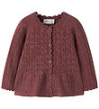 Name It Cardigan - Strik - NbfOxenia - Wild Ginger