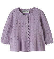 Name It Cardigan - Strik - NbfOxenia - Heirloom Lilac