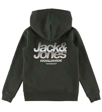 Jack & Jones Hættetrøje - JcoEcho - Peat