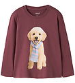 Name It Bluse - NmfVotea - Wild Ginger/Scarf Dog
