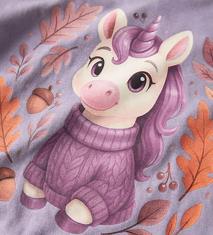 Name It Bluse - NmfVotea - Heirloom Lilac/Autumn Unicorn