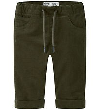 Name It Trousers - NbmBen - Olive Night