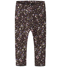 Name It Leggings - NbfOceana - Chocolate Plum