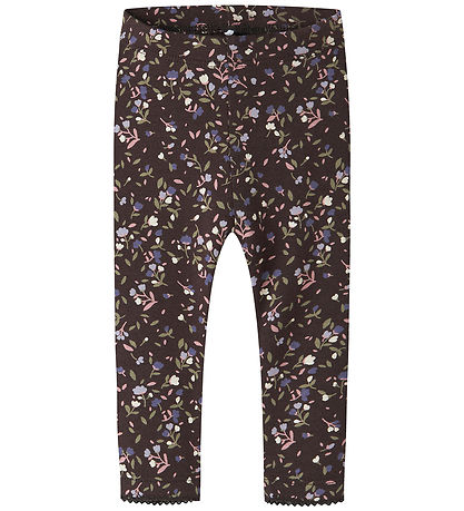 Name It Leggings - NbfOceana - Chocolate Plum