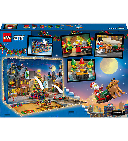 LEGO® City Julekalender - Julemandens værksted 6051