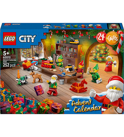 LEGO® City Julekalender - Julemandens værksted 6051