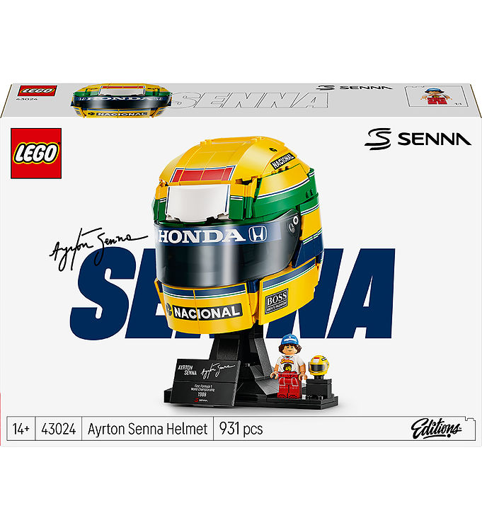 LEGO® Editions - Ayrton Senna-hjelm 43024 - 931 dele