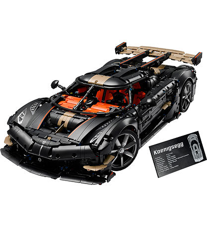 LEGO® Technic - Koenigsegg Sadair's Spear-megabil 42232 - 4104 D