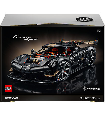 LEGO® Technic - Koenigsegg Sadair's Spear-megabil 42232 - 4104 D