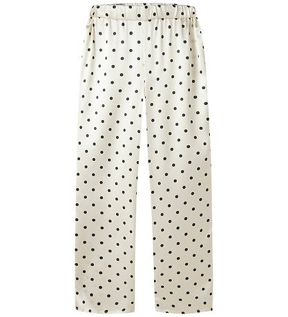 LMTD Pyjamas Sæt - NlfDreamy - Antique White/W. Pirate Black