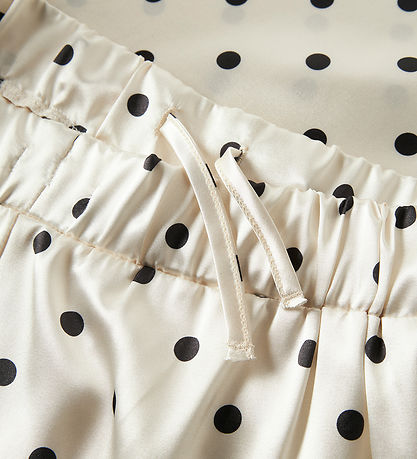 LMTD Pyjamas Sæt - NlfDreamy - Antique White/W. Pirate Black