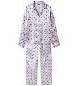 LMTD Pyjamas Sæt - NlfDreamy - Misty Lilac/W. Raisin