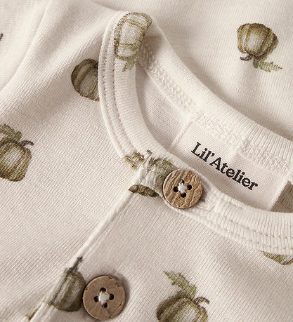 Lil Atelier Body l/æ - NbmGayo - Turtledove/Pumpkin