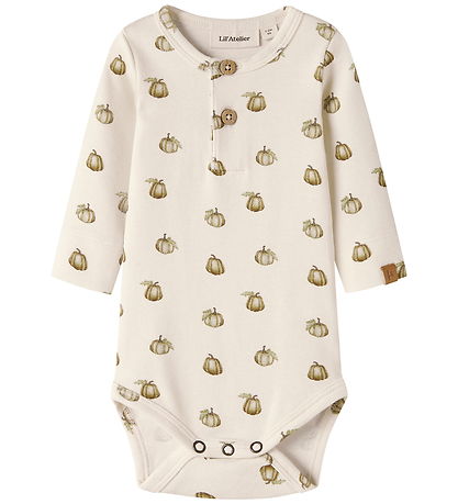 Lil Atelier Body l/æ - NbmGayo - Turtledove/Pumpkin
