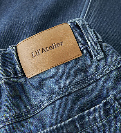 Lil Atelier Jeans - Loose - NmmObello - Dark Blue Denim