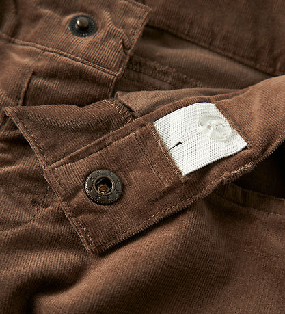 Lil Atelier Bukser - Corduroy - NmmRyansomba - Teak