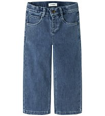 Lil Atelier Jeans - Wide - NmfObello - Dark Blue Denim