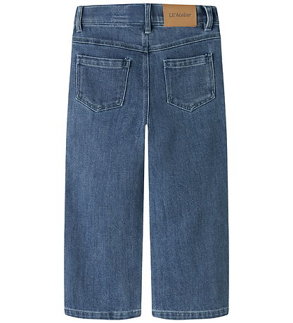 Lil Atelier Jeans - Wide - NmfObello - Dark Blue Denim
