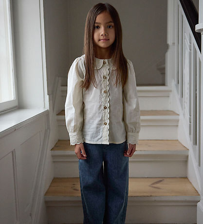 Lil Atelier Jeans - Wide - NmfObello - Dark Blue Denim
