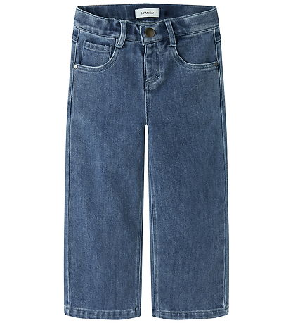 Lil Atelier Jeans - Wide - NmfObello - Dark Blue Denim