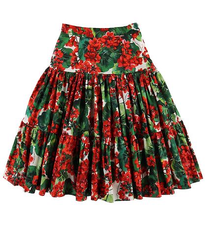Dolce & Gabbana Hame - Portofino - Punainen/Vihreä, Kukat