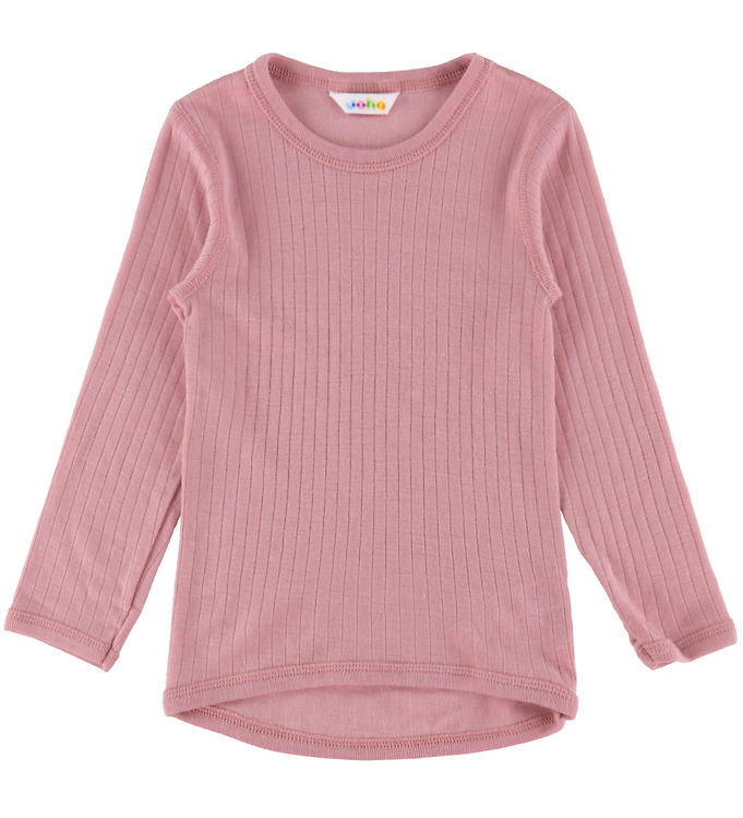 Joha Bluse - Uld - Støvet Rosa