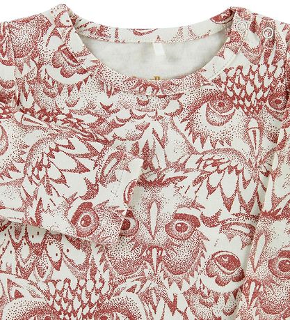 Soft Gallery Bluse - Bella - Cream - Mahogany Ugler Soft Gallery Bluse - Bella - Cream - Mahogany Ugler