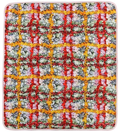Molo Tæppe - Neala - 85x75 - Checked Flowers Molo Tæppe - Neala - 85x75 - Checked Flowers