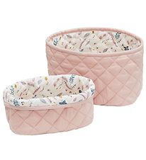 Cam Cam Opbevaringskurv - 2-stk - 22x15/24x17 - Blossom Pink Cam Cam Opbevaringskurv - 2-stk - 22x15/24x17 - Blossom Pink