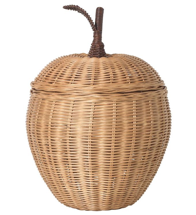 ferm Living Opbevaringskurv - Lille - 28 cm - Æble