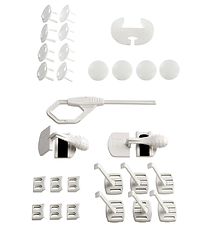 BabyDan Safety Starter Sæt - 22 stk - Hvid