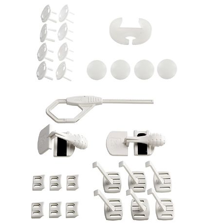 BabyDan Safety Starter Sæt - 22 stk - Hvid