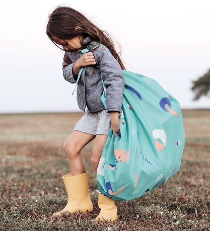 Play&Go Legetøjstæppe - Outdoor - Ø140 cm - Play Play&Go Legetøjstæppe - Outdoor - Ø140 cm - Play