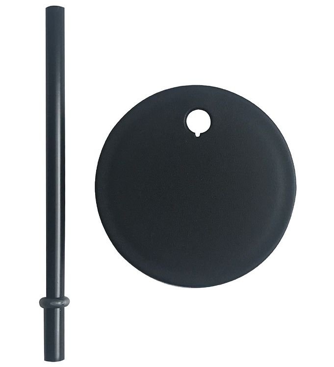 Design Letters Sugerør/Låg - Black