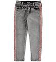 Molo Bukser - Adele - Grey Washed Denim Molo Bukser - Adele - Grey Washed Denim