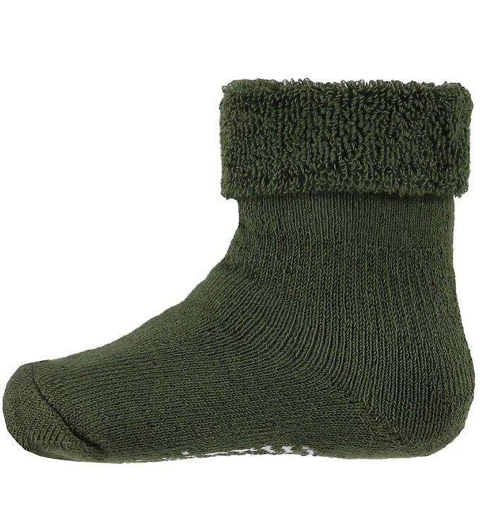 Fuzzies Strømper - Armygrøn