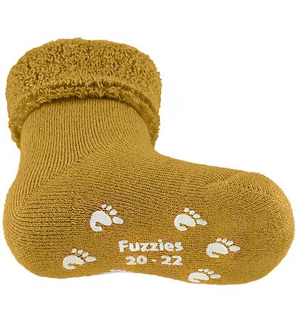 Fuzzies Gåstrømper m. Antiskrid - Karry