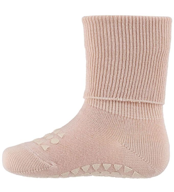 GoBabyGo Skridsikre Strømper - Bambus - Rosa