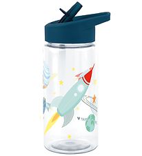 A Little Lovely Company Water Bottle - 400 ml - Space A Little Lovely Company Water Bottle - 400 ml - Space