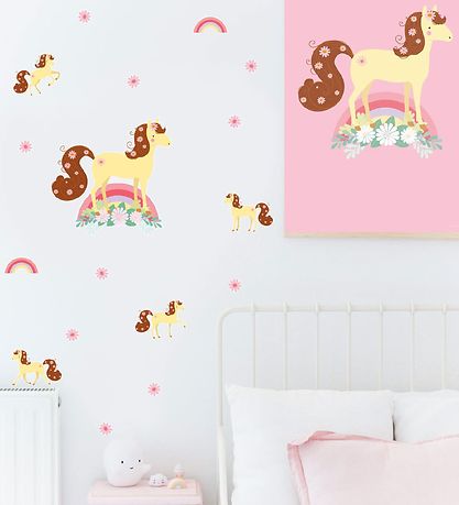 A Little Lovely Company Wallstickers - 35x50 cm - Horse A Little Lovely Company Wallstickers - 35x50 cm - Horse
