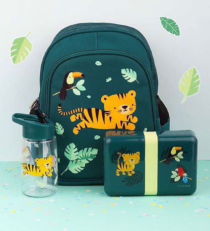A Little Lovely Company Lunchbox - 850 ml - Jungle Tiger A Little Lovely Company Lunchbox - 850 ml - Jungle Tiger