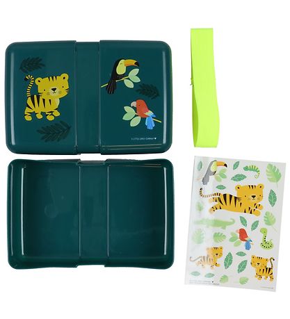A Little Lovely Company Lunchbox - 850 ml - Jungle Tiger A Little Lovely Company Lunchbox - 850 ml - Jungle Tiger