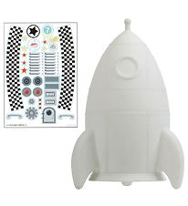 A Little Lovely Company Lampe - 20 cm - Rocket A Little Lovely Company Lampe - 20 cm - Rocket