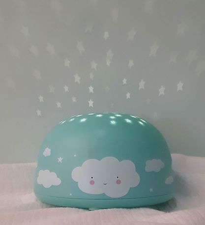 A Little Lovely Company Projektørlampe - 14x9 - Cloud