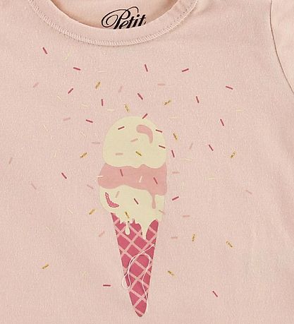 Petit By Sofie Schnoor T-skjorte - Penelope - Rosa m. Is Petit By Sofie Schnoor T-skjorte - Penelope - Rosa m. Is